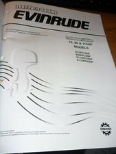 Catalogo ricambi Evinrude 2002 Bootmotor modelli 75, 90 e 115 HP