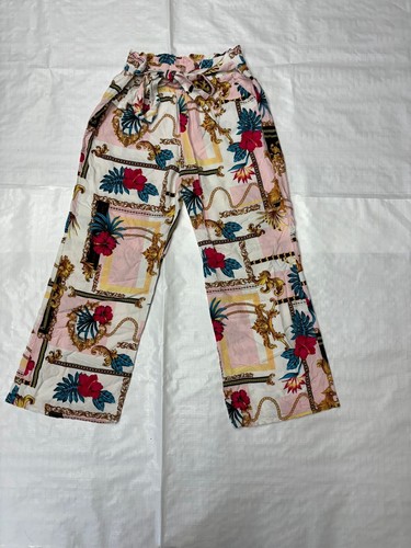Pantalone stampato rayon - , gamba