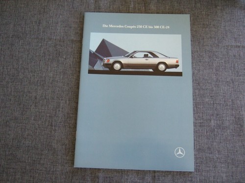 Mercedes prospetto 230ce - mercedes,