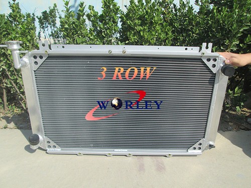 Row aluminum radiator - row, for