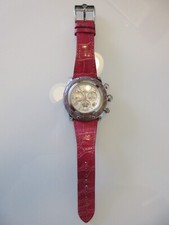Orologio cronografo Glam Rock Miami Bianco Viola Fucsia