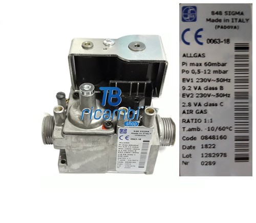 Valvola gas sit 848 - 848,