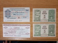2 X 5 LIRE BUONO RENDITA Ser