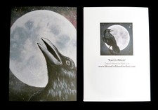 Biglietto Auguri Raven Moon