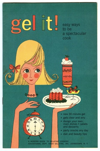 Gelatina knox vintage 1963 gel - gelatina,