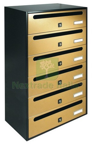 1pz alubox cassetta cubo - cassetta,