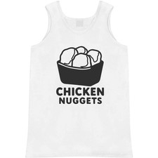 'Chicken Nuggets' Canotta / Canotta per Adulti (AV055600)