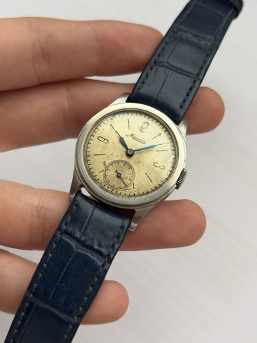 Reloj minerva vintage steel - reloj,