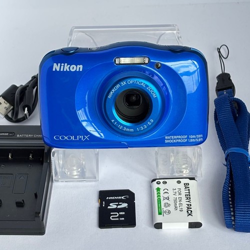 Nikon coolpix w100 blu - nikon,
