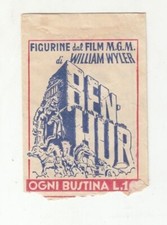 Bustina FIGURINE VUOTA Album BEN HUR Film - Collezioni LAMPO 1960 stickers - 2
