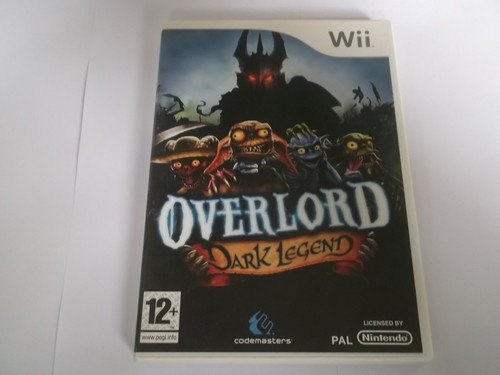 Overlord dark legend wii - legend,