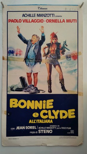 Locandina bonnie clyde - locandina,