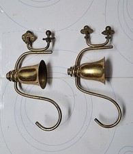 COPPIA DI BRACCETTI IN OTTONE PER LAMPADARI