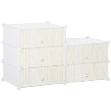 HOMCOM Scarpiera Moderna