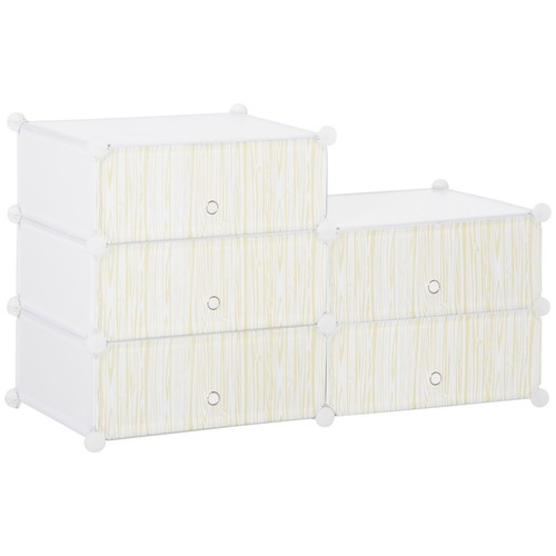 Homcom scarpiera moderna - homcom,