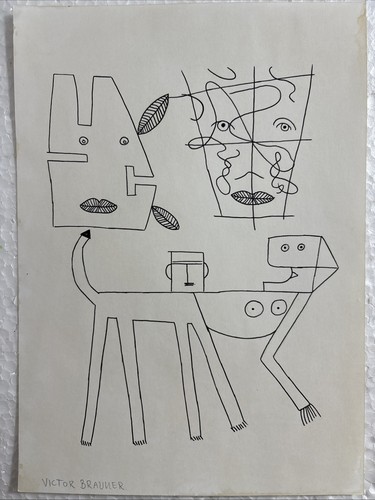 Victor brauner disegno - victor,