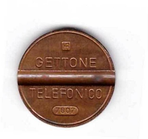 Gettone telefonico serie 7807 - telefonico,