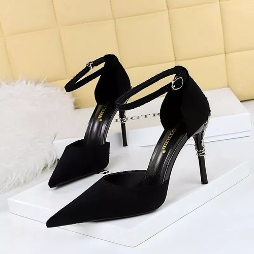 Decolte scarpe donna nero raso - donna,