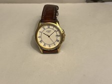 OROLOGIO AL QUARZO ROTANTE - PLACCATO ORO - IN F.W.O - BATTERIA NUOVA MONTATA