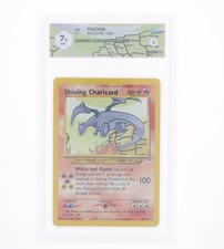 Pokémon- Shining Charizard - NEO DESTINY -2002- GRAAD 7.5 -NM+ ENG