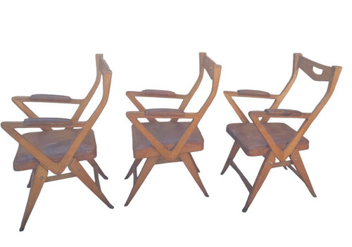 Set poltrone pelle di - pelle,