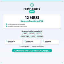 Perplexity Pro AI 12 mesi (1
