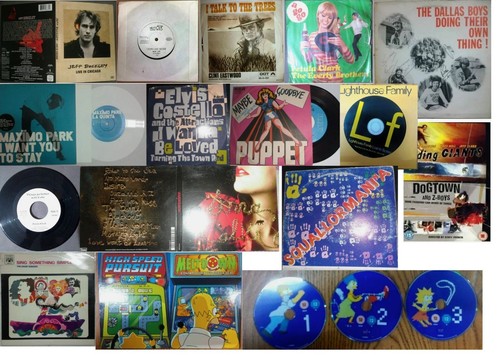 Lotto stock cd dvd - 7",