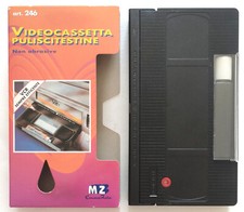 Vhs Mz 246 Cassetta PulisciTestine Videocassetta Pulizia Pulisci Testine (V26)