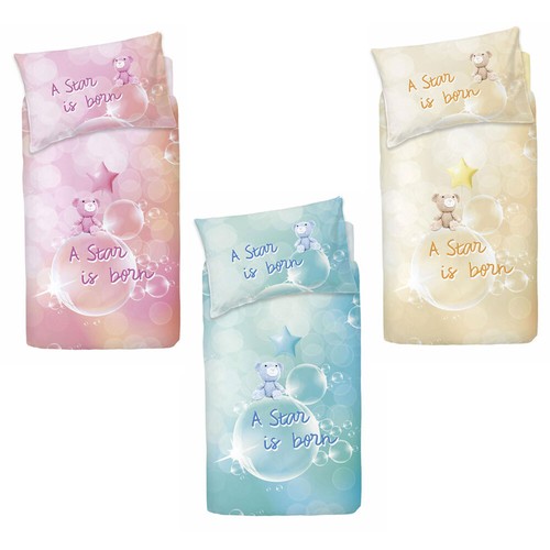 Set copripiumino lettino con