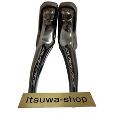 Set Shimano Dura-Ace ST-R9100 L & R usato doppia leva di controllo 11...