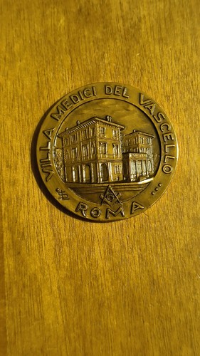 Medaglia massoneria universale - medaglia,