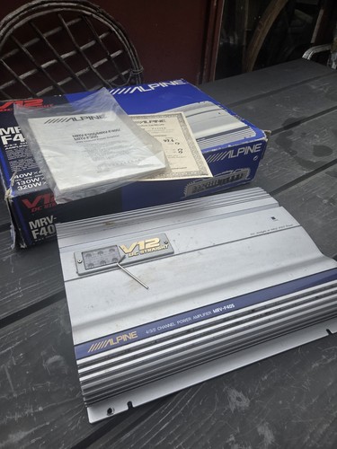 Amplificatore stereo alpine - amplificatore,