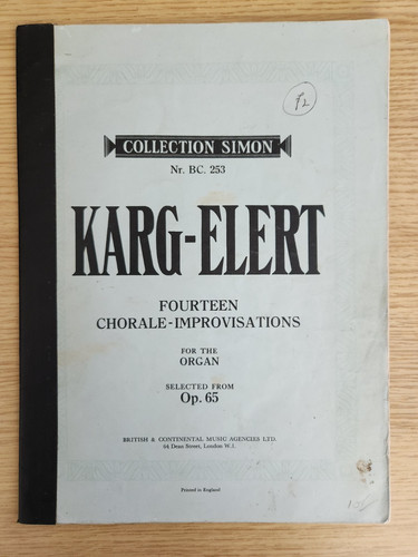 Karg elert corali - -,