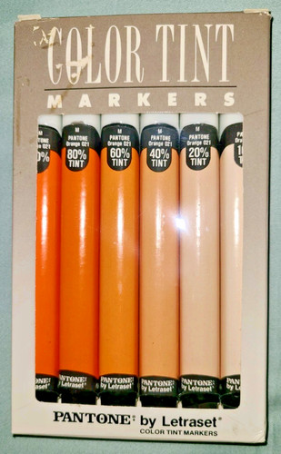 Marcatori vintage pantone - vintage,