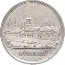 Monaco 1858 Unc Mondiali