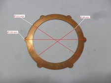 DISCO FRIZIONE IN RAME MOTO