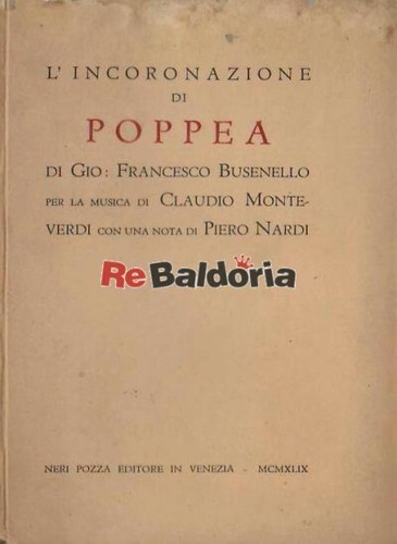 Incoronazione poppea neri - l'incoronazione,