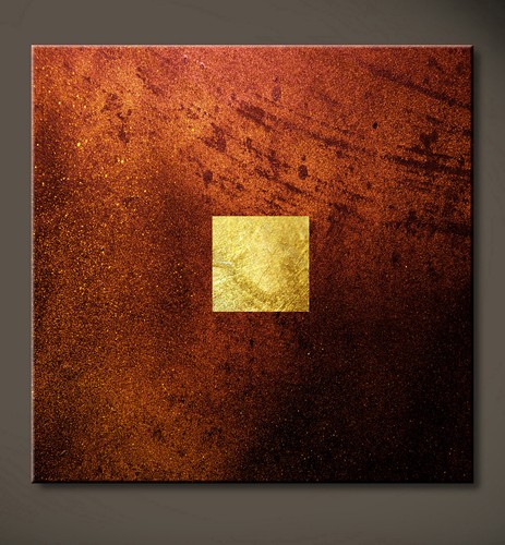 Oro immagine tela nero - immagine,