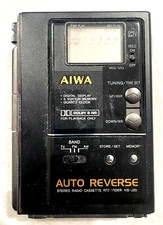 AIWA HS-J20 registratore a cassette radio stereo Made in Japan. TV AM FM retromarcia Dolby