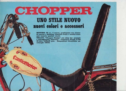 Advertising pubblicità fantic - advertising,