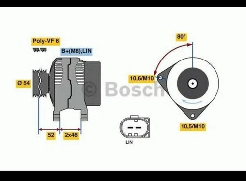 Alternatore bosch reman - alternatore,