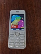 CELLULARE NOKIA 206 BIANCO FUNZIONANTE  CON BATTERIA 