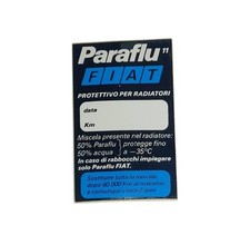 Adesivo Tagliando Etichetta