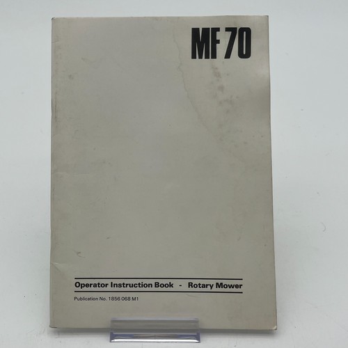 Libretto istruzioni operatore