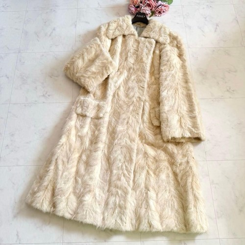 Cappotto lungo pelliccia di - cappotto,