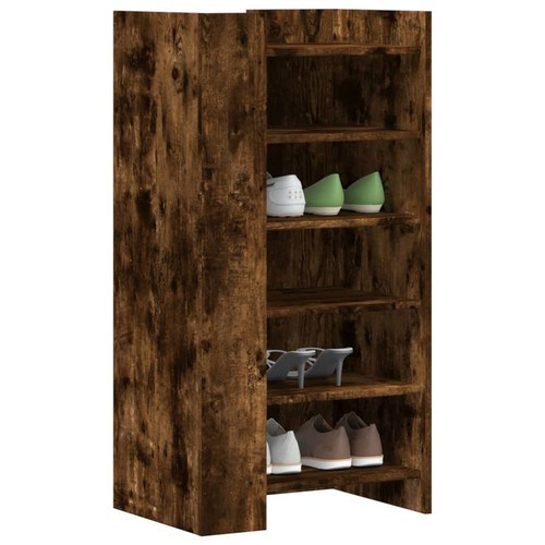 Vidaxl scarpiera rovere fumo - scarpiera,