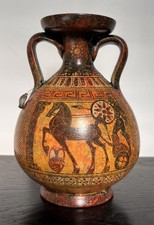 Vaso anfora greca hand painted - hand,