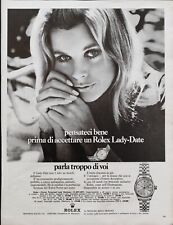 ROLEX Pubblicità 1972