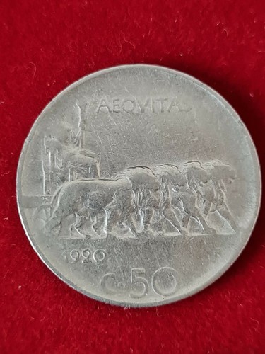 Regno italia 50 centesimi - regno,