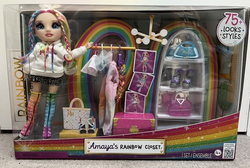 Bambola rainbow high - rainbow, amaya